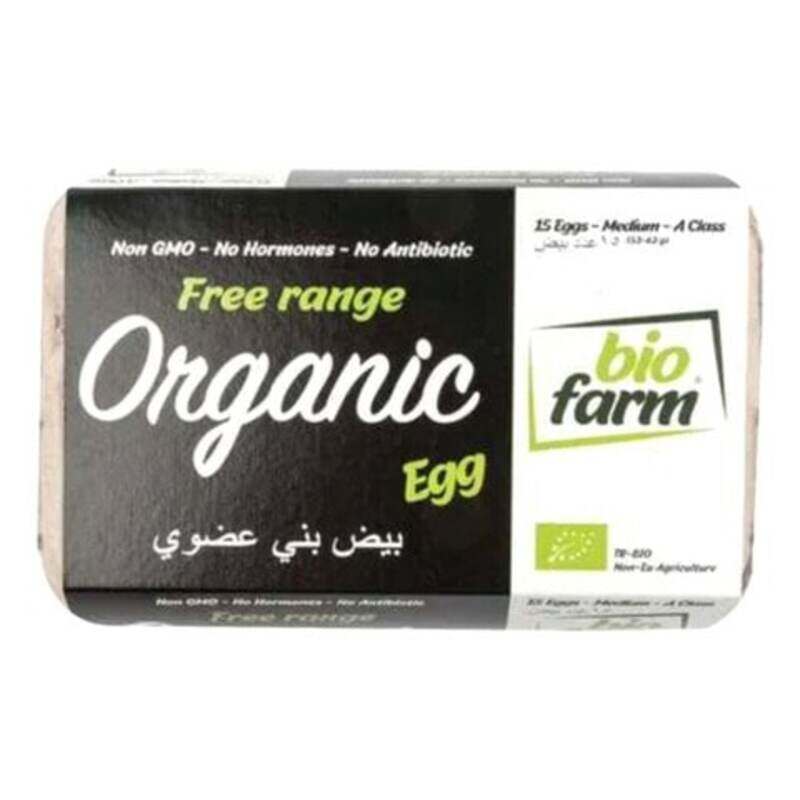 

Biofarm Bio Farm Organic Brown Eggs Medium 15 PCS