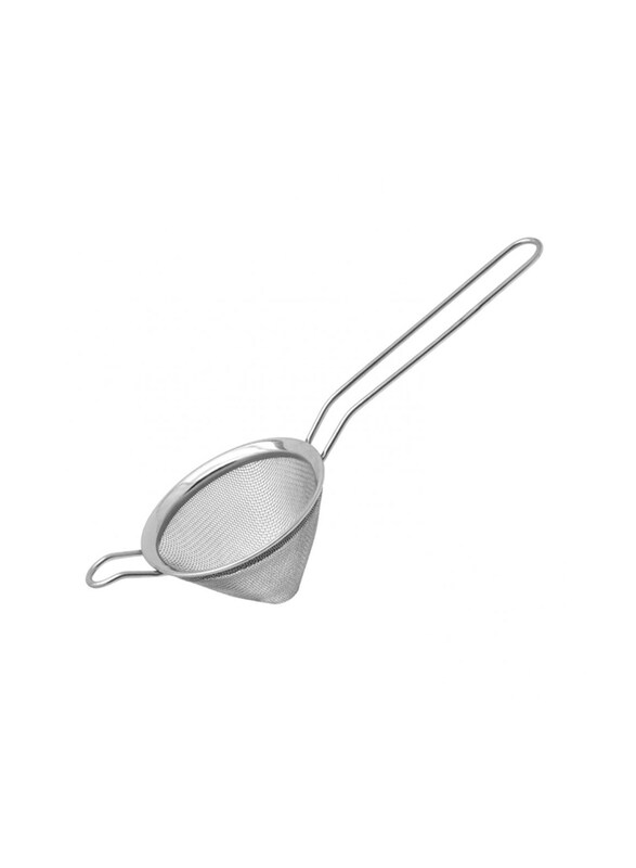 

Raj 8.5cm Steel Conical Strainer, Silver