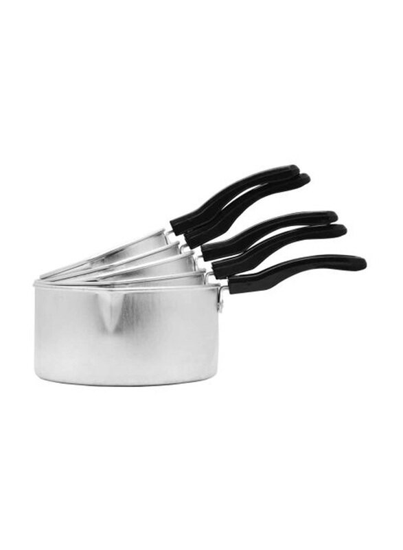 

Tiger 5-Piece Aluminium Sauce Pan Set, Silver