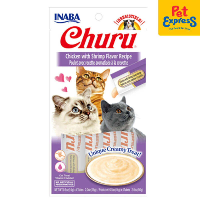 

Inaba Churu Chicken With Shrimp Flavour Recipe Cat Treat