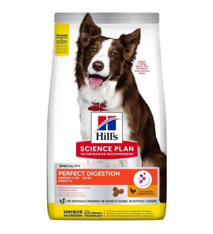 

Generic Hill's Science Plan Perfect Digestion Chicken & Brown Rice Medium Adult Dog Food