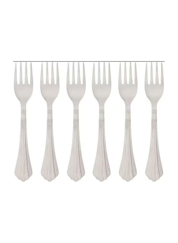 

RK 6-Piece Onida Stainless Steel Tea fork, RK0039, Silver