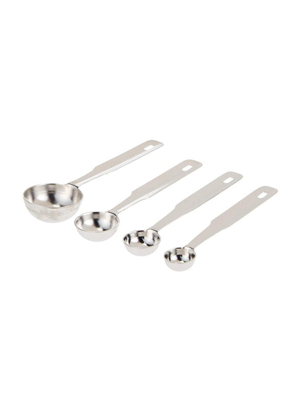 

Raj 4 Piece Stainless Steel Measuring Spoons, Silver
