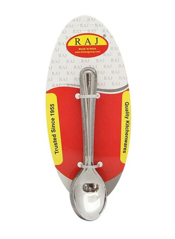 

Raj 12-Piece Royal Tea Spoon, RC0004, Silver