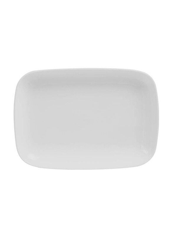 

Baralee 22cm Simple Plus Rectangular Coupe Plate, White