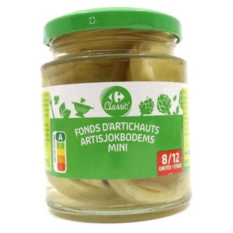 

Generic Carrefour Classic Mini Artichokes Bottom 250ml
