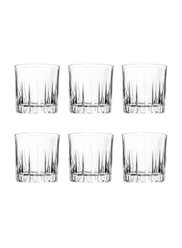 

Ocean 350ml Traze Present Double Rock Glass, P03662, Clear