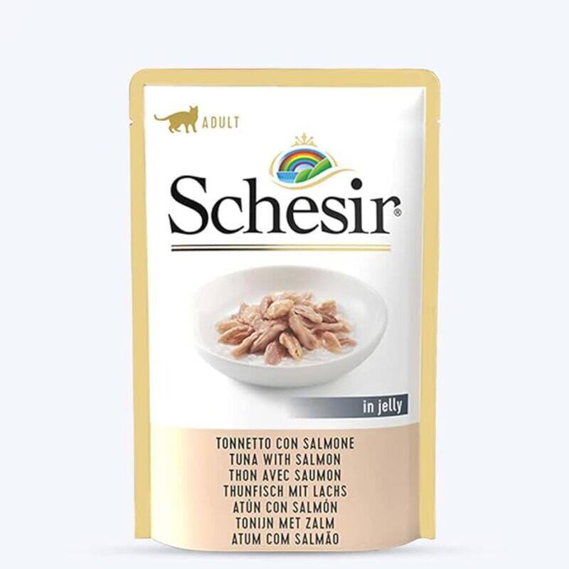 

Schesir Tuna With Salmon In Jelly Wet Adult Cat Food