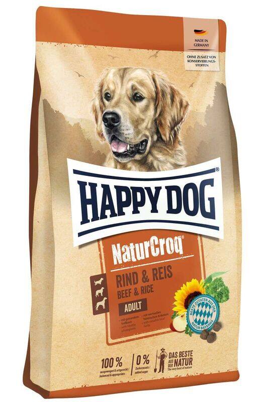 

Happy Dog NaturCroq Adult Beef and Rice Dry Dog Food