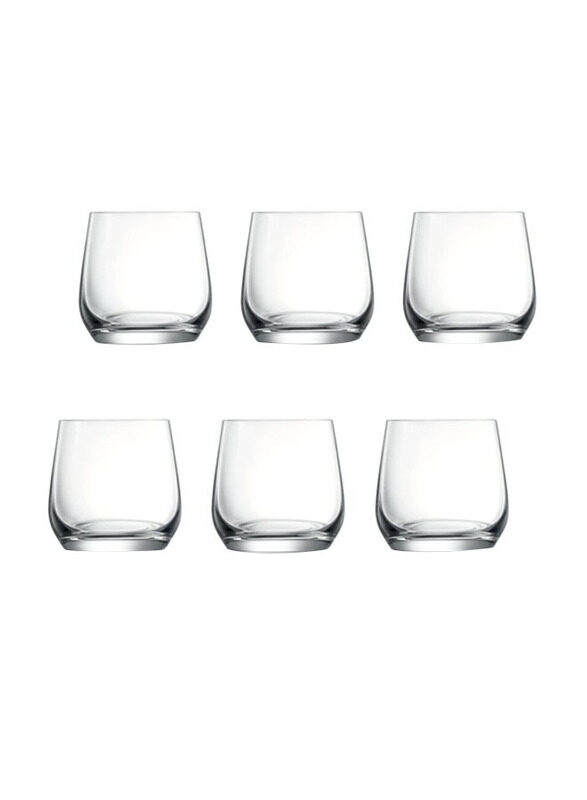 

Lucaris 395ml Hong Kong Hip Double Rock Glass, LT04DR13, Clear