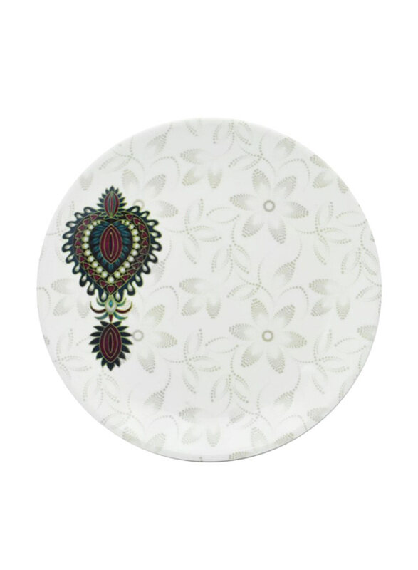 

Dinewell 7.5-inch Jewels Melamine Round Side Plate, Multicolour