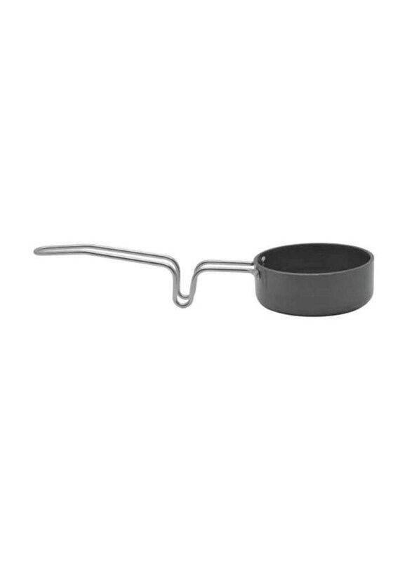 

Raj 10cm Anodized Tempering Pan, Black