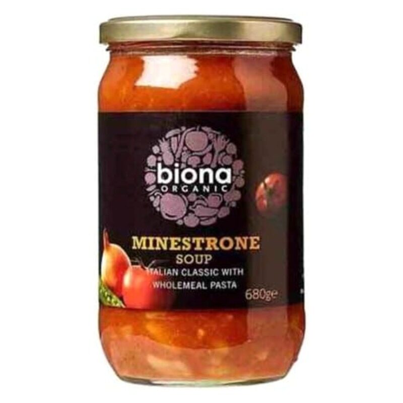 

Biona Organic Minestrone Soup 680g