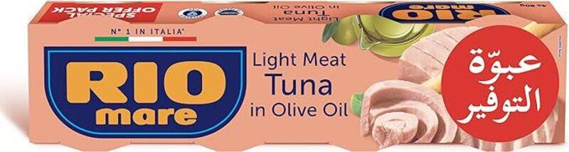 

Rio Mare Light Meat Tuna In Olive Oil 80g Pack of 4