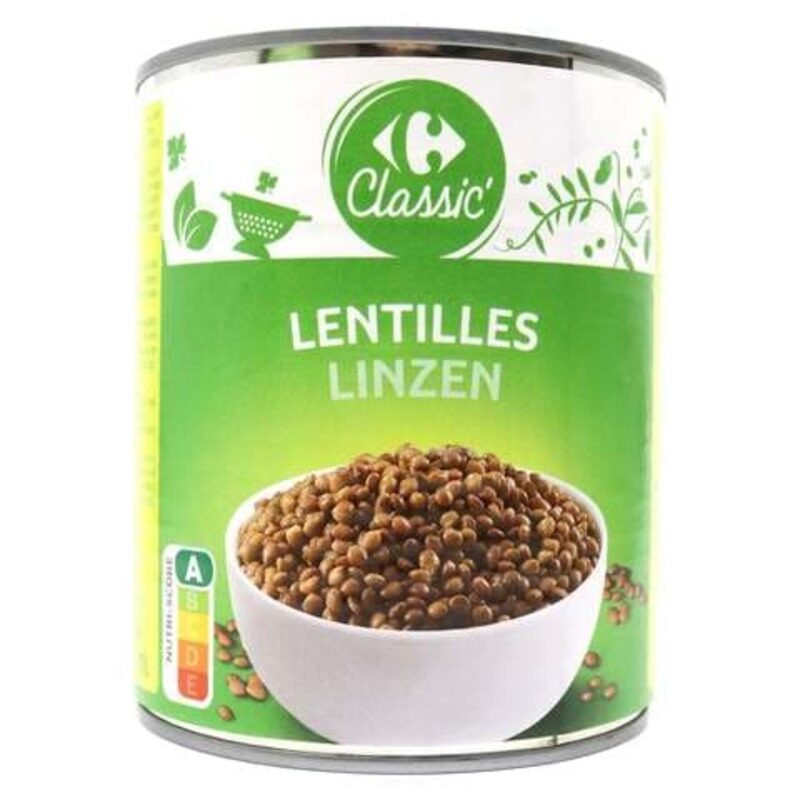 

Generic Carrefour Lentils 800g