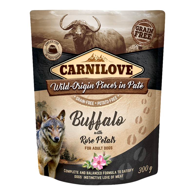 

Carnilove Buffalo With Rose Blossom For Adult Dog Wet Food