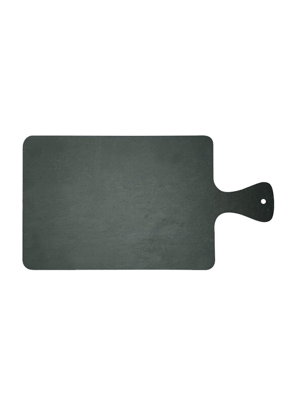 

Raj 19cm Stoneware Rectangle Slate Paddle Board, 19 x 11cm, SL0017, Black