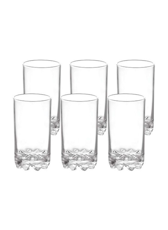 

RK 300ml 6-Piece Joy Hi Ball Glass Set, Clear