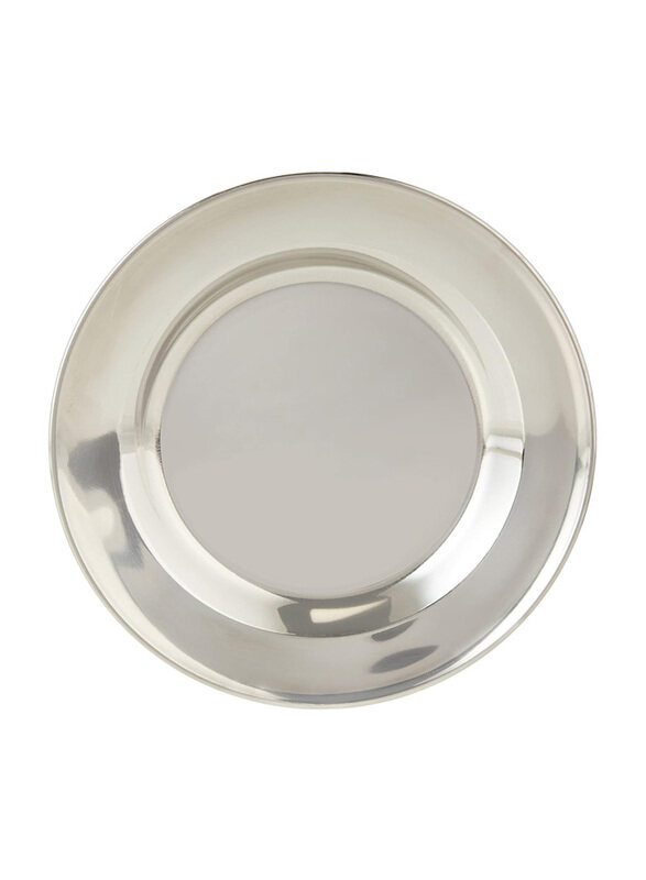 

Raj No 10 Stainless Steel Soup Plate, SP0010, Silver