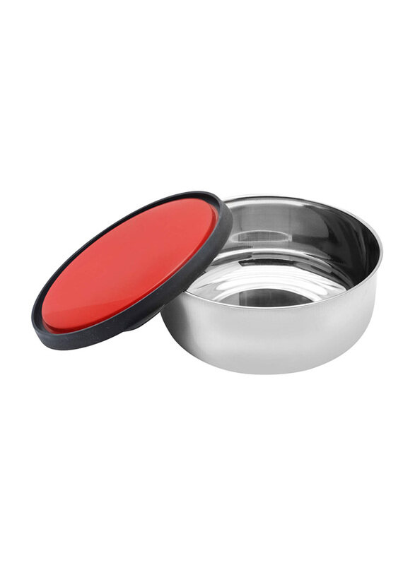 

Raj 16cm Stainless Steel Air Tight Storage Bowl with Lid, PD0003, Red