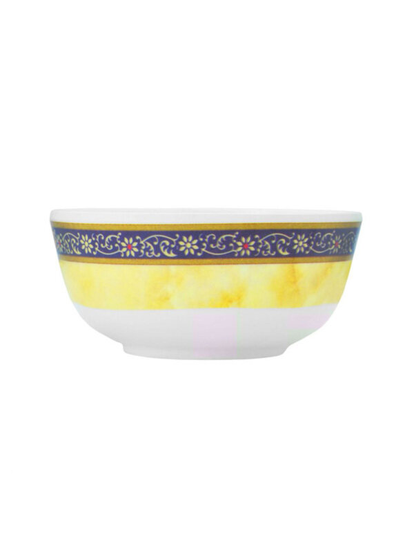 

Dinewell 3.5-inch Hotensia Melamine Round Bowl, Multicolour