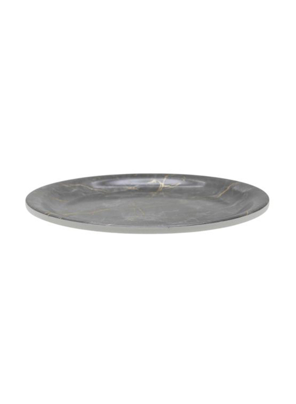 

Rk 7.5 inch Static Gold Melamine Side Plate, Grey