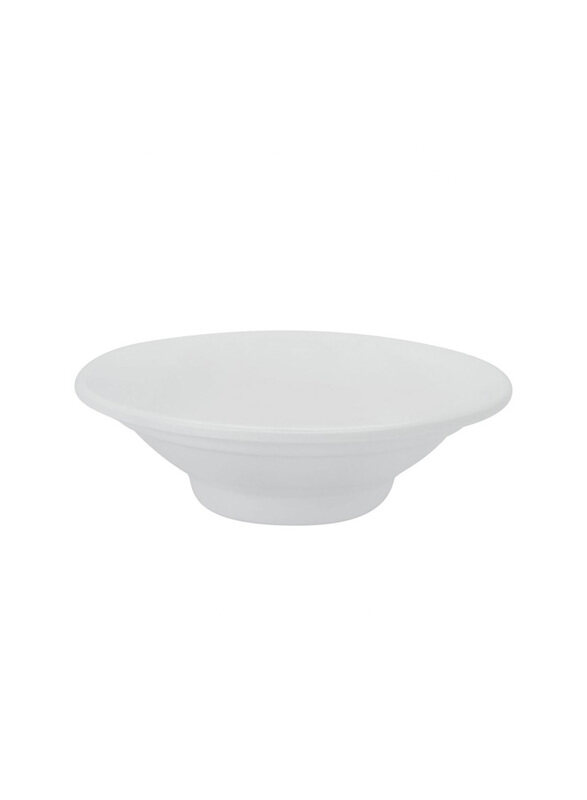 

Dinewell Small Melamine Hummus Bowl, White