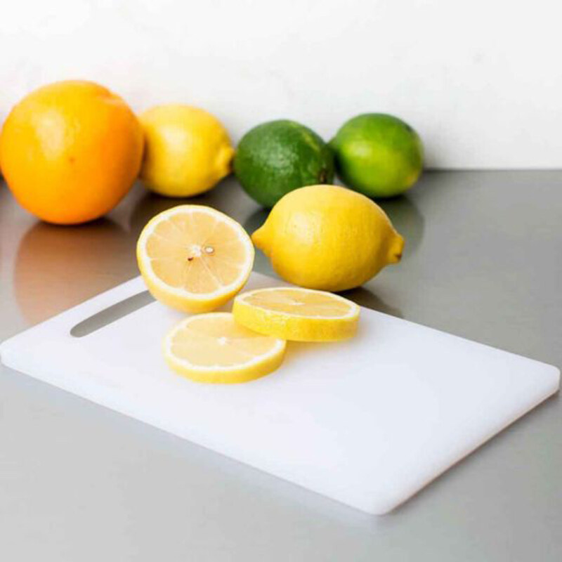 

Raj Small Plastic Cutting Board, White