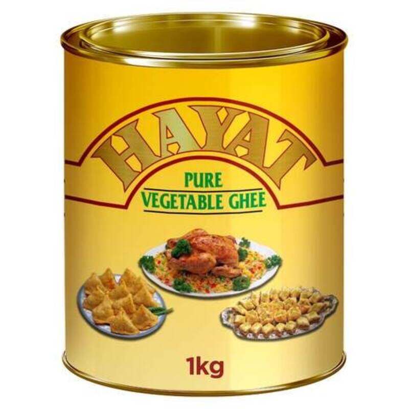 

Hayat Pure Vegetable Ghee 1kg