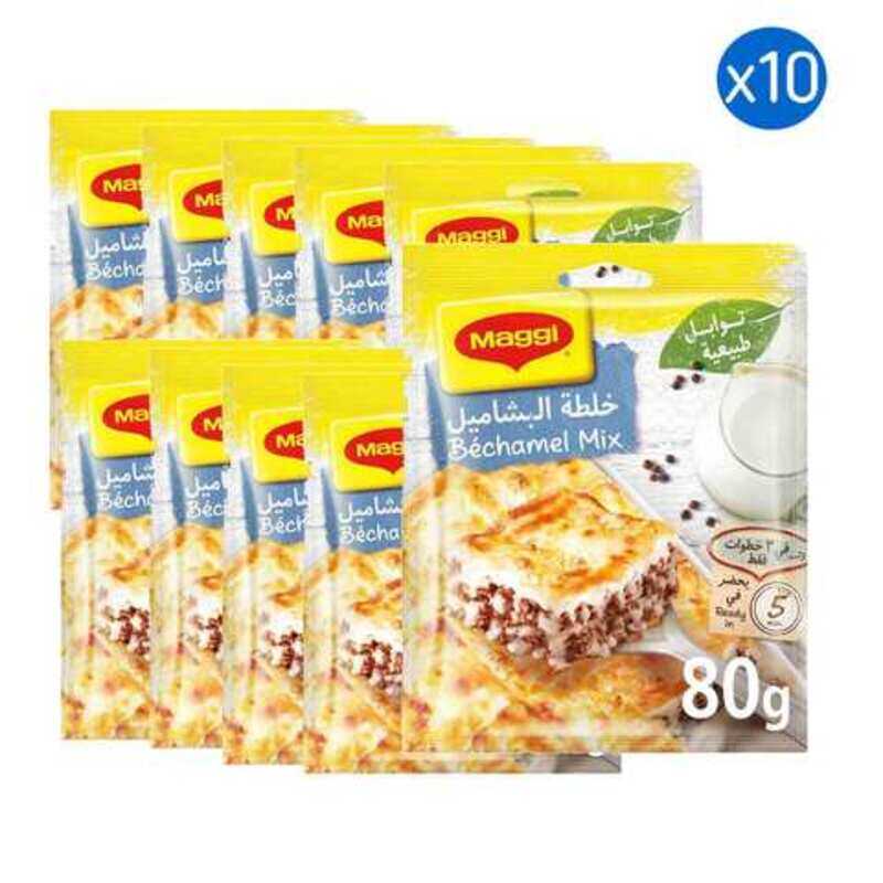 

Nestle Maggi Bechamel Mix 80g Pack of 10