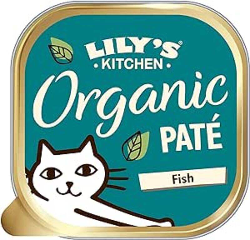 

Lily's Kitchen Organic Fish Pate Wet Cat Food