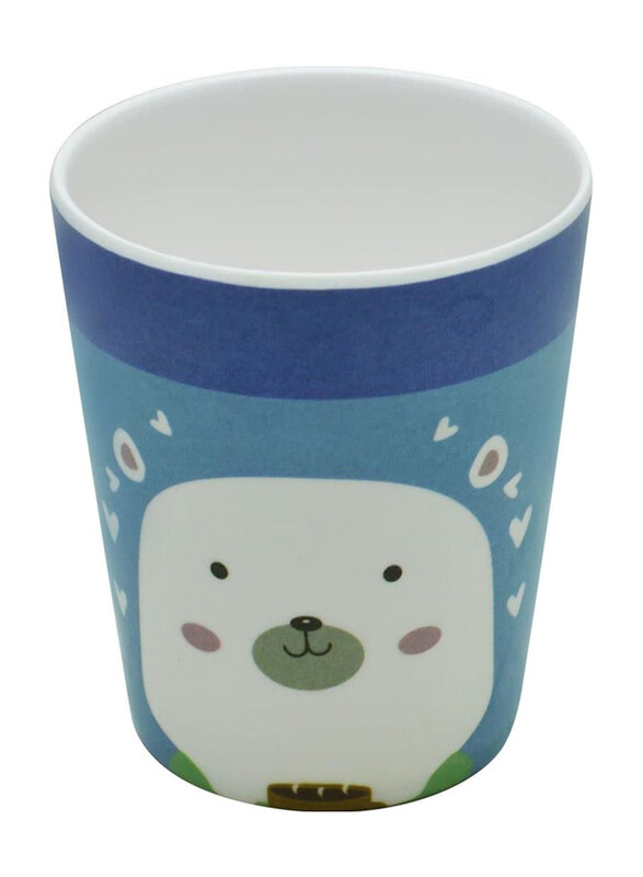 

Dinewell Kids Panda Printed Tumbler, 250ml, Blue