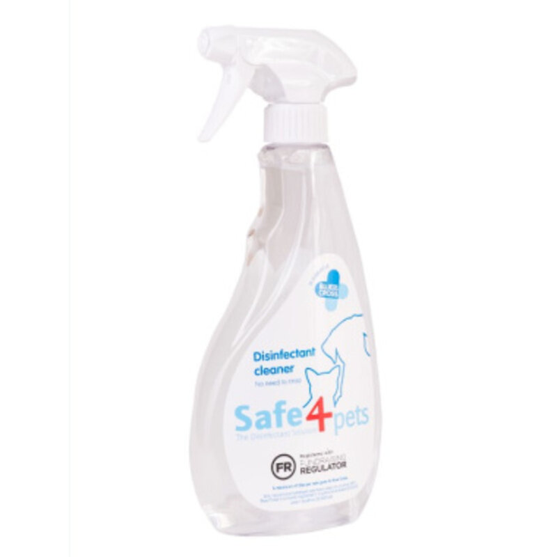 

Safe4 RTU Trigger Clear Disinfectant Spray