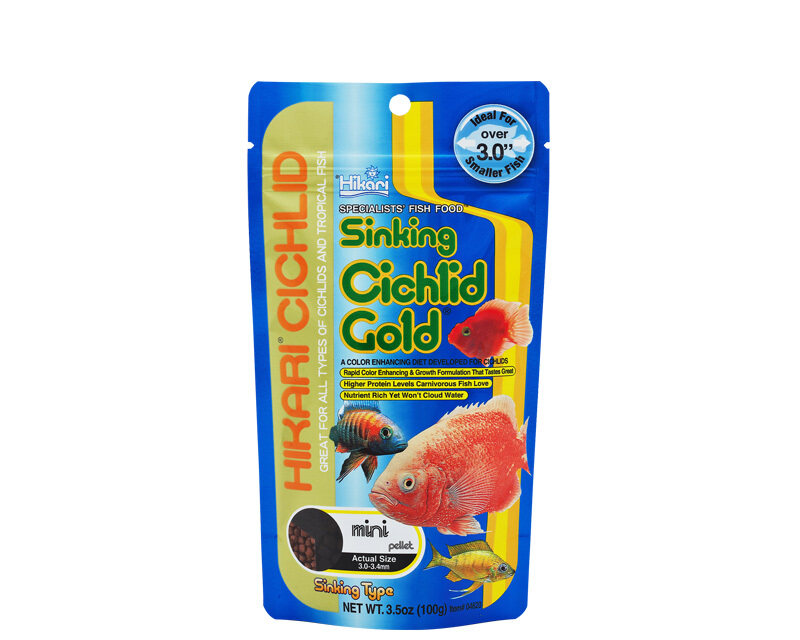 

Hikari Sinking Cichlid Gold Mini Fish Food