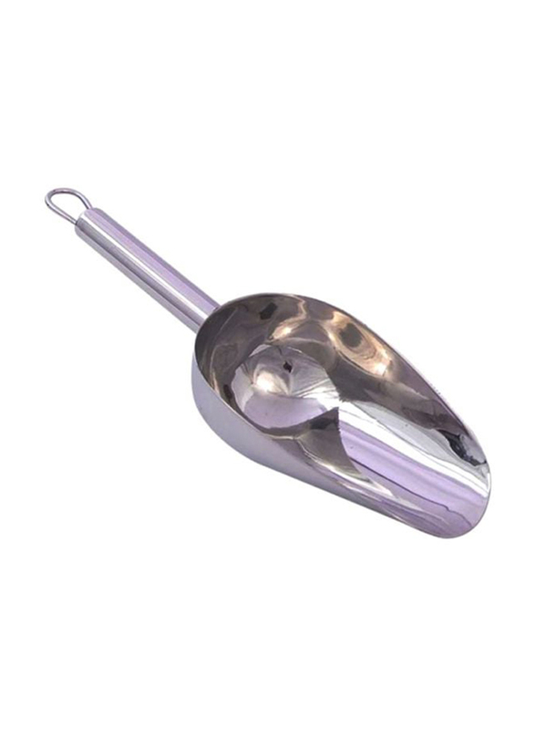 

Raj 2.5 inch Pipe Handle Heavy Scoop, Silver