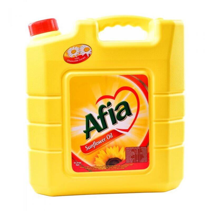 

Afia Lightest On Stomach Sunflower Oil 9L