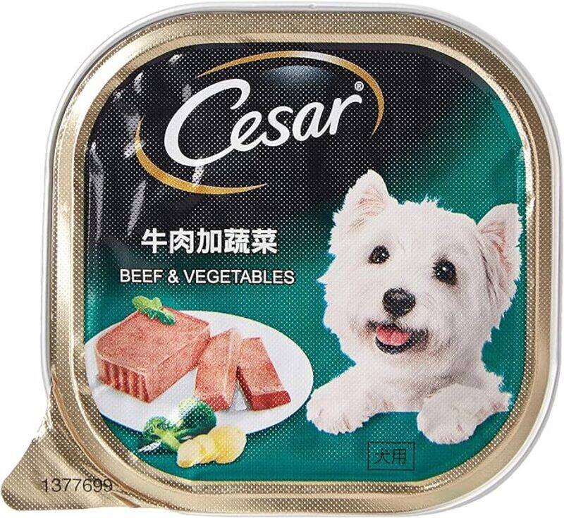 

Cesar Beef And Vegetables Wet Dog Food