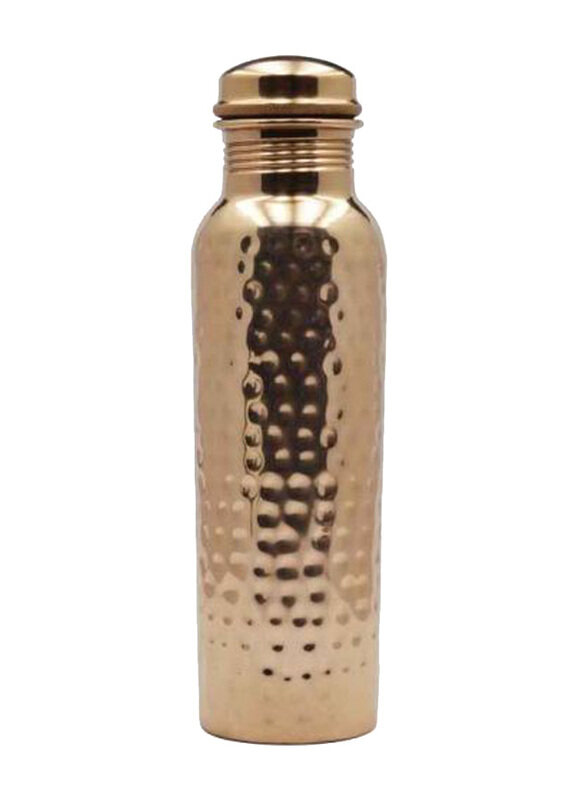 

Raj Copper Water Bottle, Gold