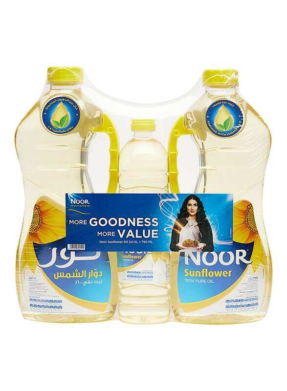 

noor Sunflower oil 1.5L Pack of 3