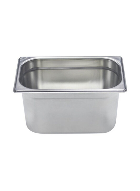 

Raj Steel Gastro Norm Pan, 1/4 x 150mm, Silver