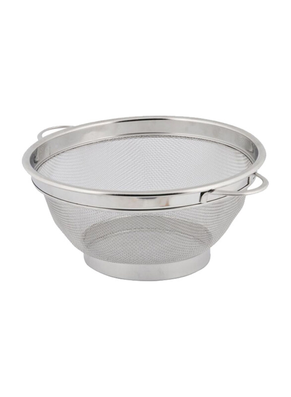 

Raj 24cm Vegetable Basket Colander, Silver