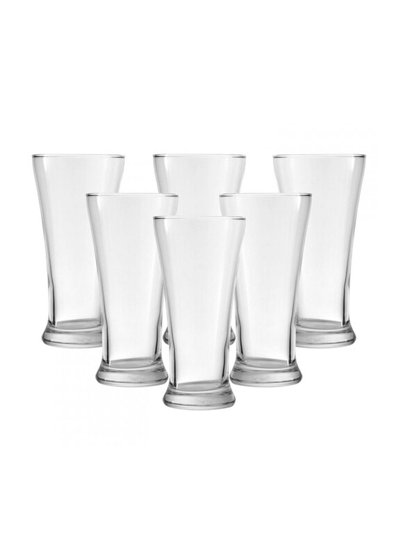

Ocean 400ml 6-Piece Set Pilsner Glass, B0091406, Clear