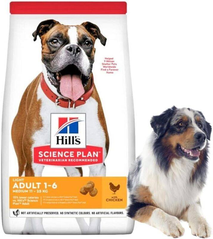 

Generic Hills Science Plan Light Medium Adult Dog Food With Chicken