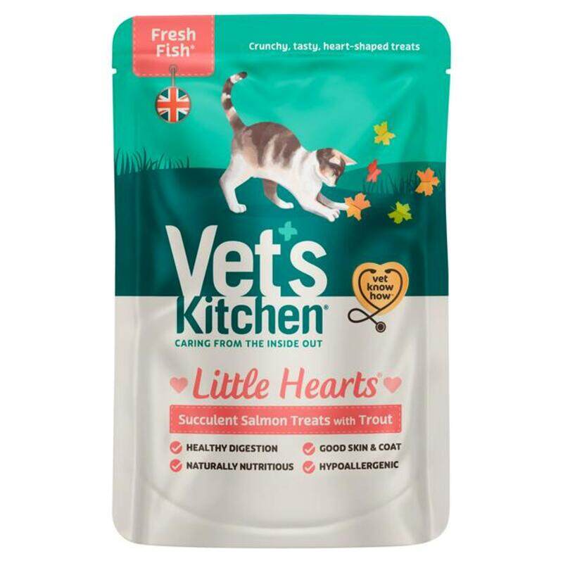 

Generic Vet's Kitchen Little Hearts Finest Salmon & Trout Cat Treats