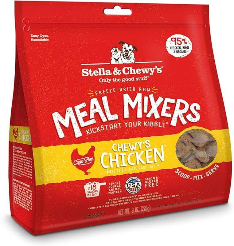 

Generic Stella & Chewy's Dog Freeze Dried Chewy's Chicken Meal Mixers Dry Food