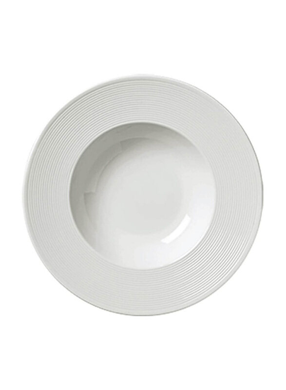 

Baralee 23cm Porcelain Round Wish Deep Plate, White