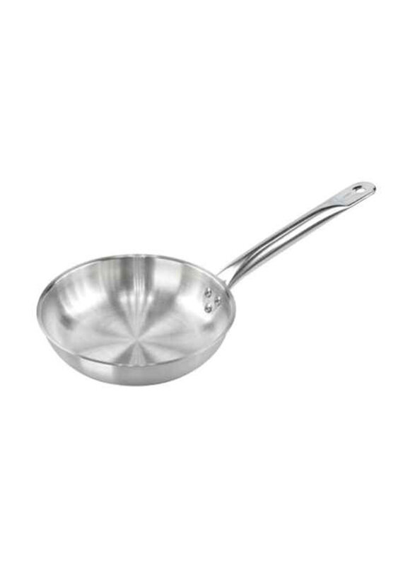 

Chefset 3.1 Ltr Stainless Steel Fry Pan Without Lid, Silver