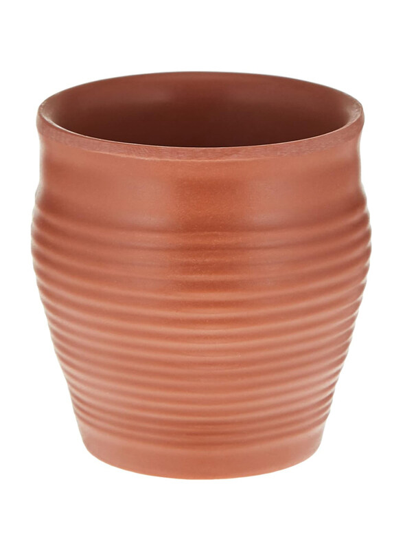 

Dinewell Melamine Terracotta Cup, Brown