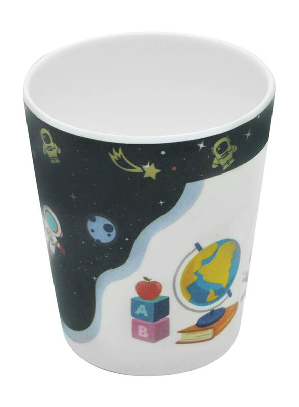 

Dinewell Kids Astronaut Printed Tumbler, 250ml, Black
