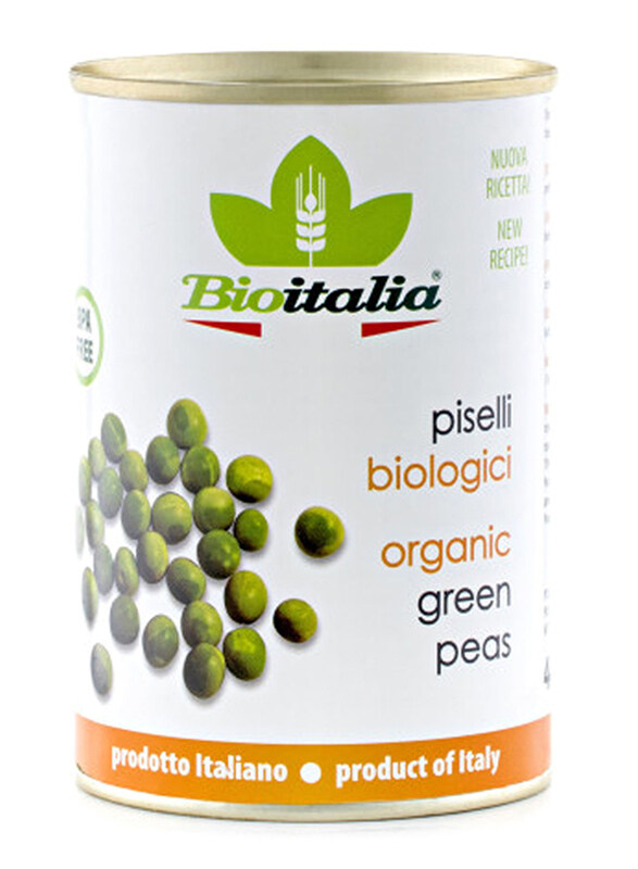 

Bioitalia Organic Garden Peas 400g